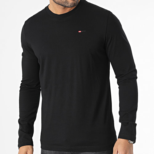Tee Shirt Manches Longues A08014-0HFAX Noir