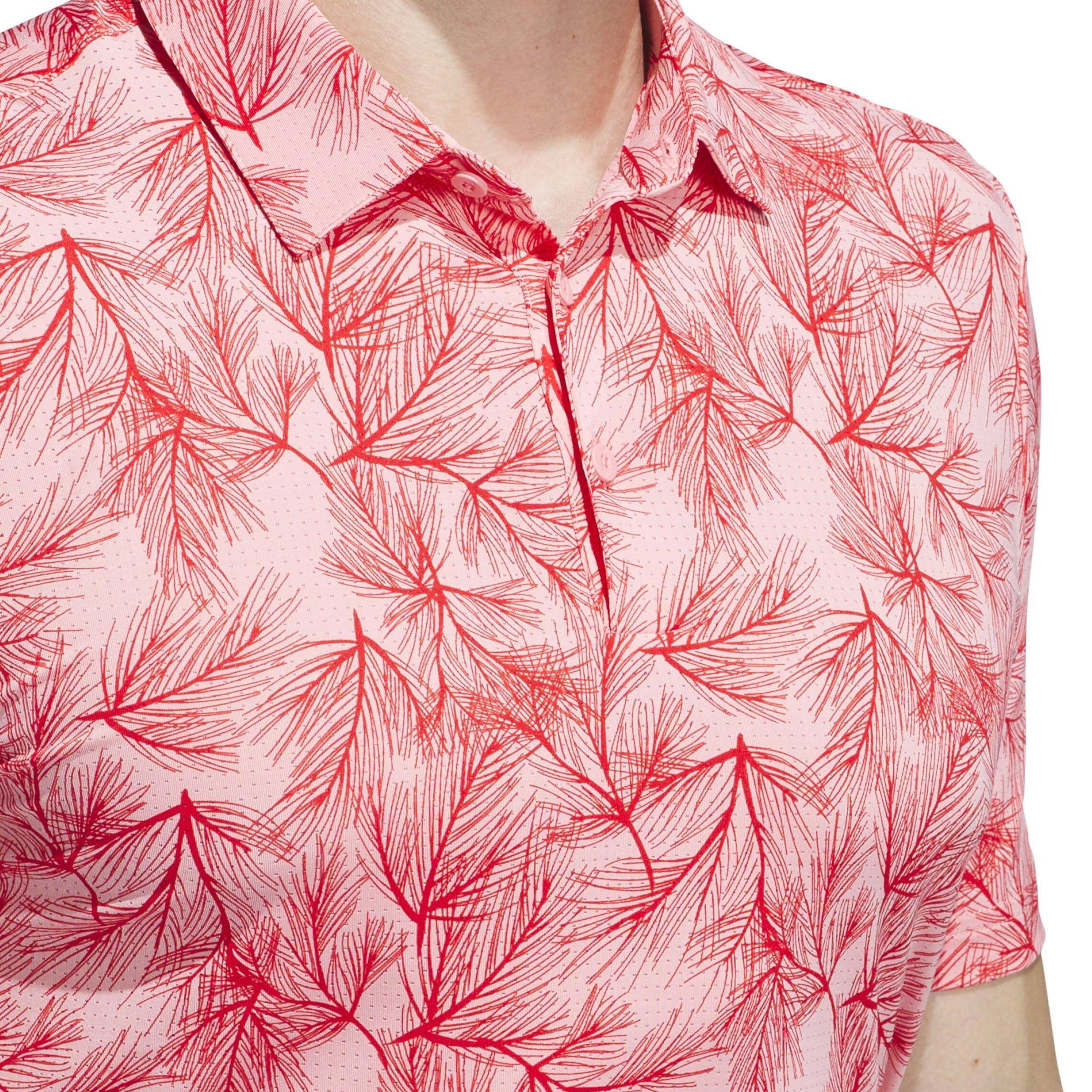 adidas Ultimate 365 Pine Print Golf Shirt