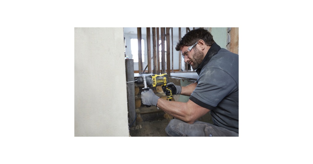 StanleyFATMAX 750W klopboormachine  (Geel/zwart, 1 Snelheid, met koffer)