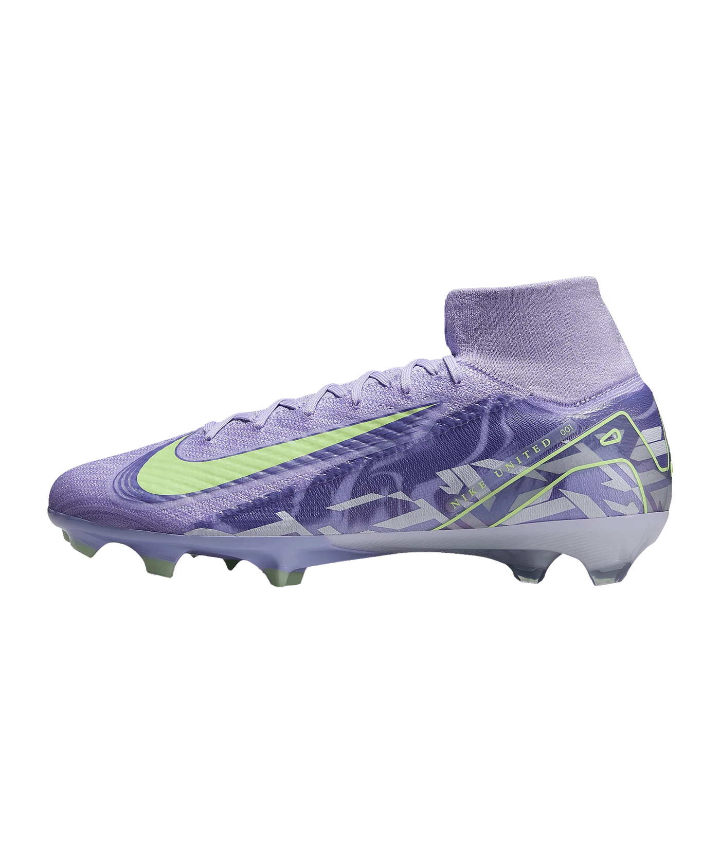 Nike Air Zoom Mercurial Superfly X Elite FG United Lila F500