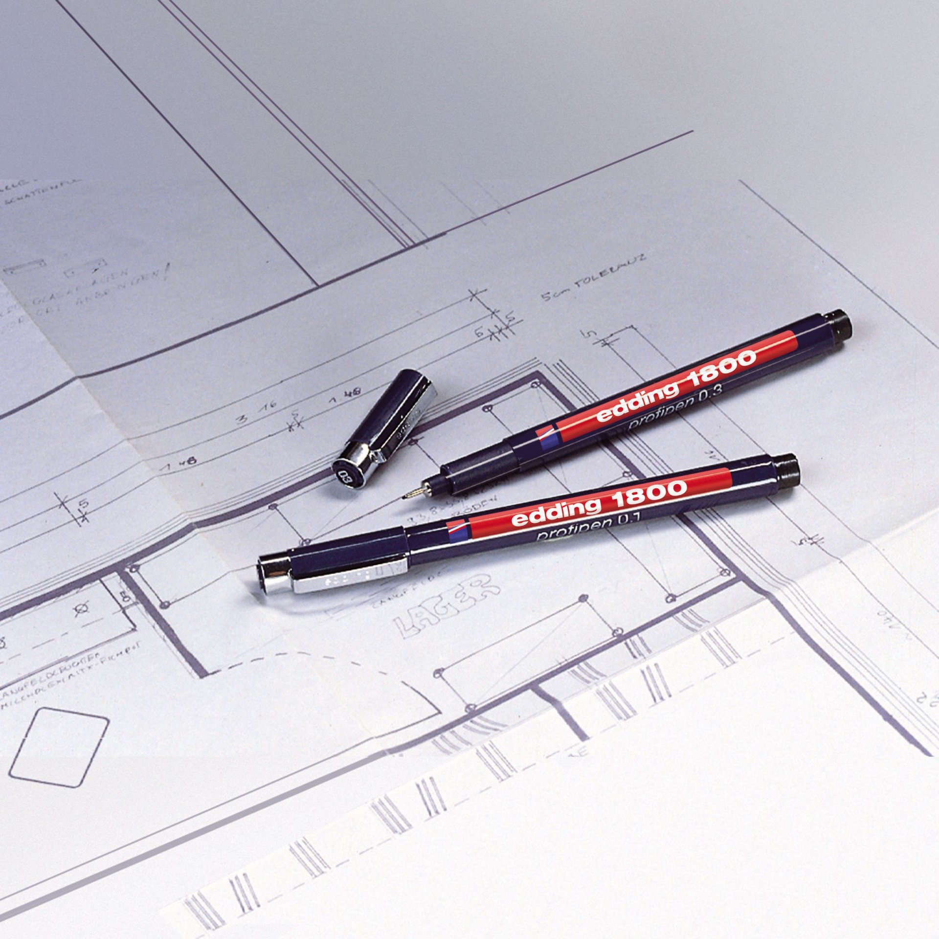 Edding 1800 Profipen, lichtbeständig