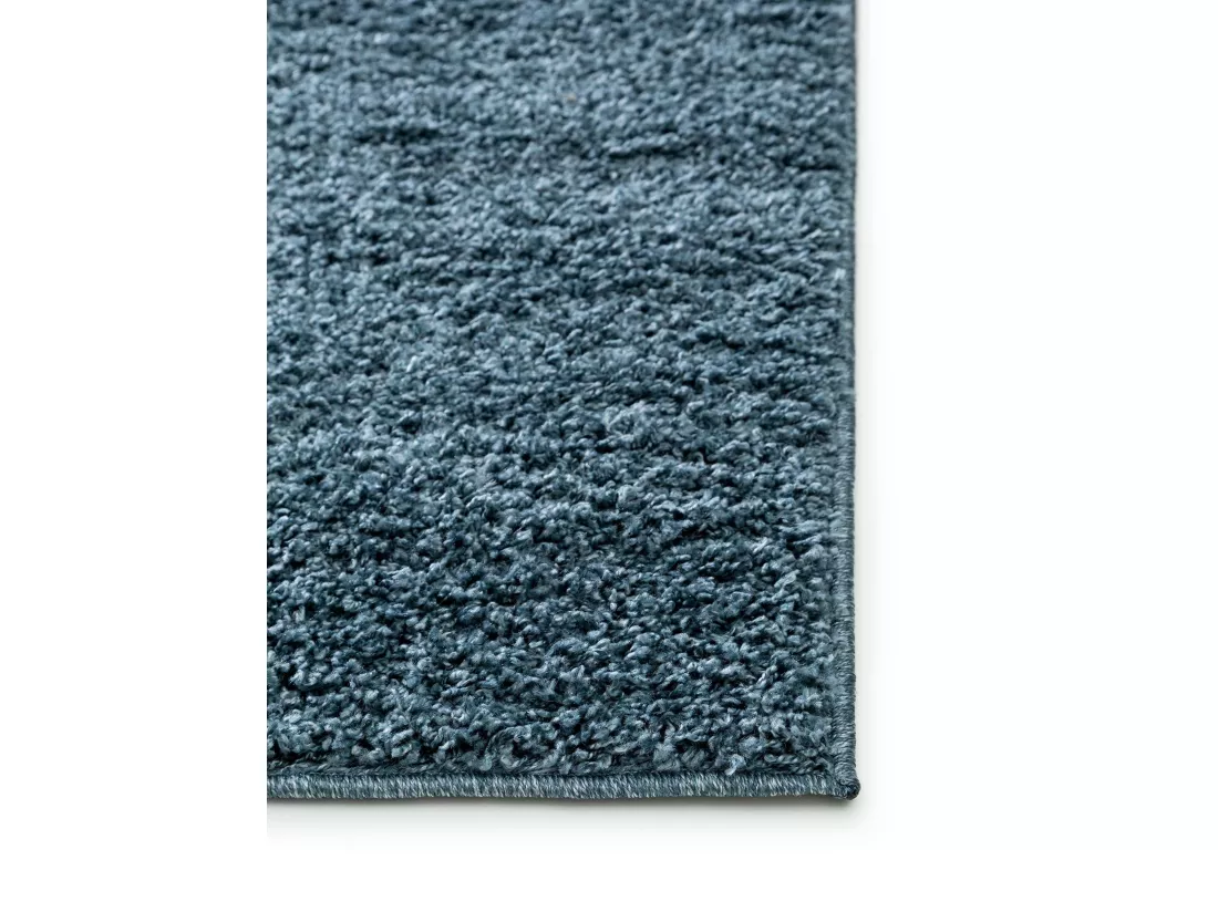 Tapis à poils longs Soho Bleu 60x120 cm