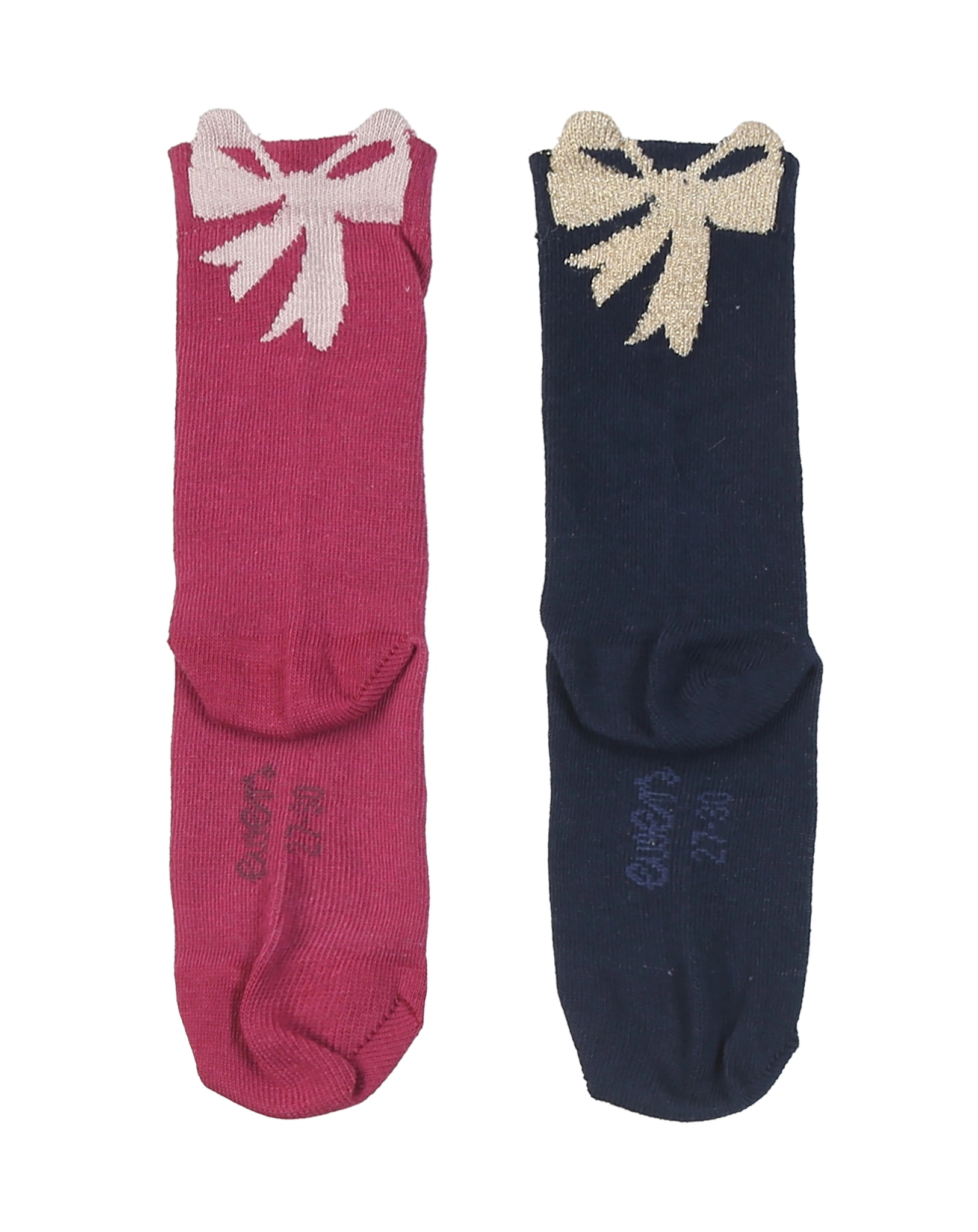 Söckchen SCHLEIFEN 6er Pack in navy/marone