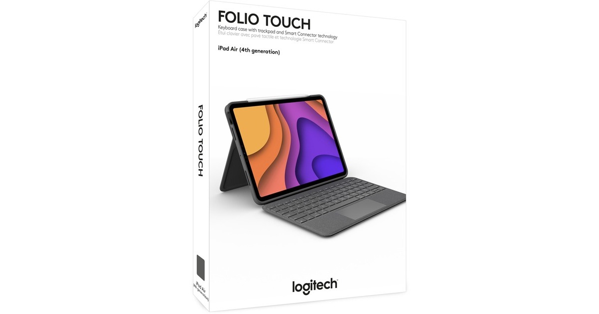 LogitechFolio Touch voor iPad Air (4e generatie)  tablethoes  (Grijs)