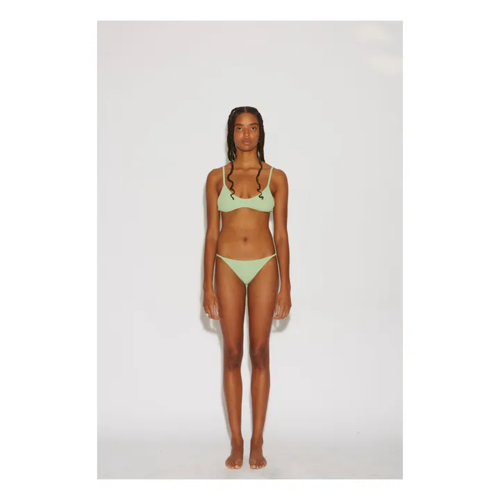 Roseanna Bas de Maillot Five Smooth Fibres Recyclées | Vert Jade