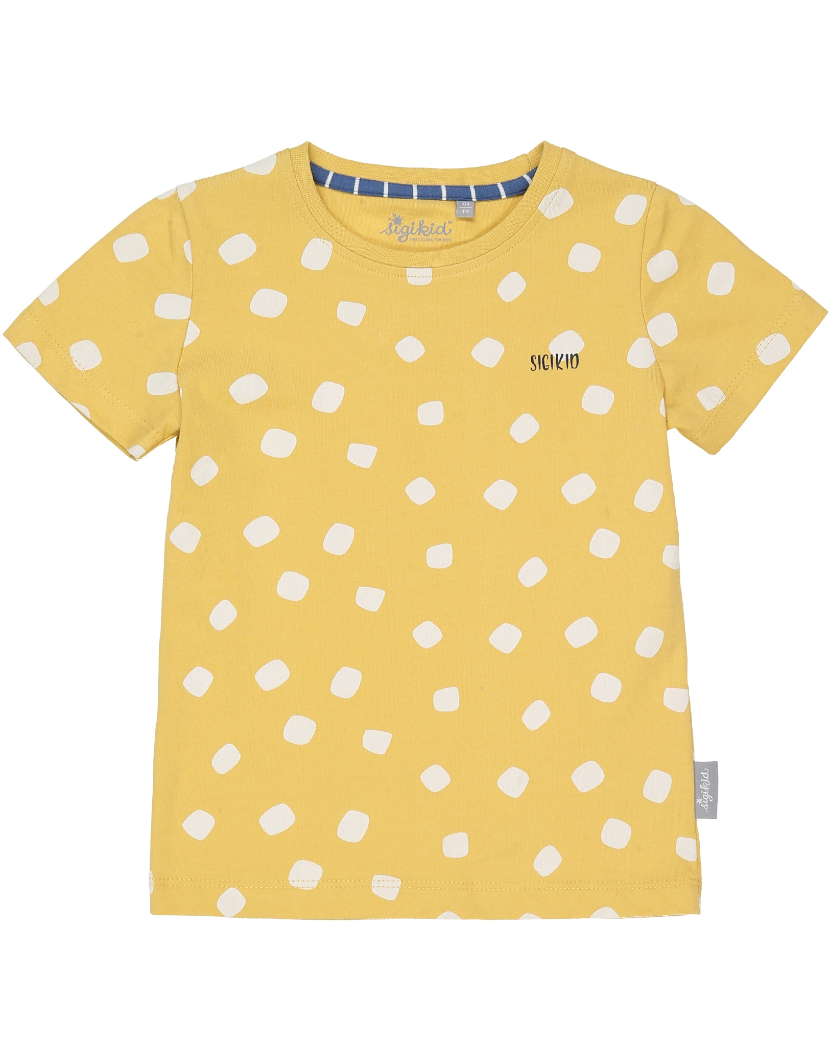 Schlafanzug GIRAFFE kurz in gelb/blau
