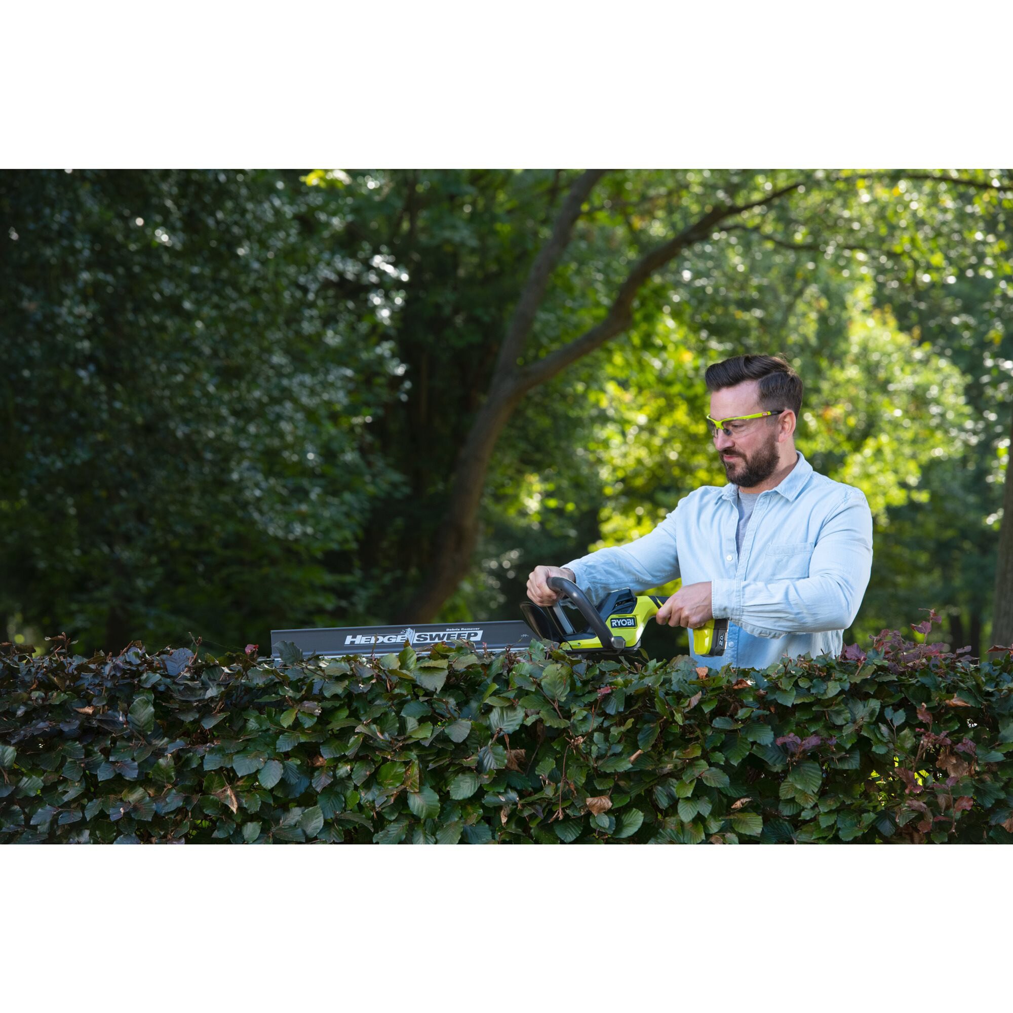 Ryobi Heckenschere ONE+ Akku-Heckenschere RY18HT55A-140, 18Volt