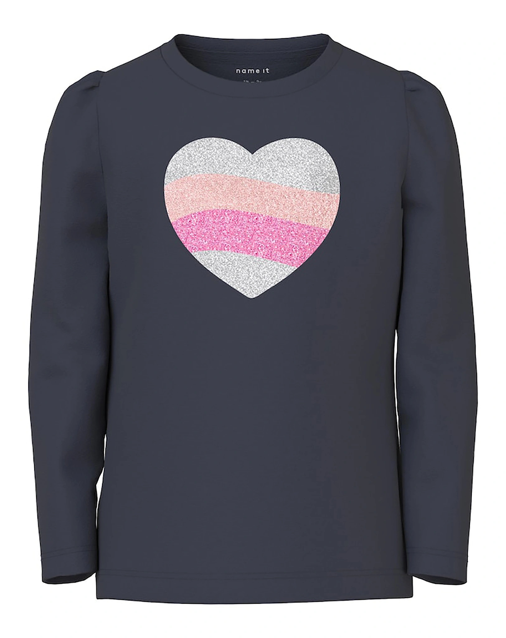 Langarmshirt NMFNIPASTAR HEART in india ink