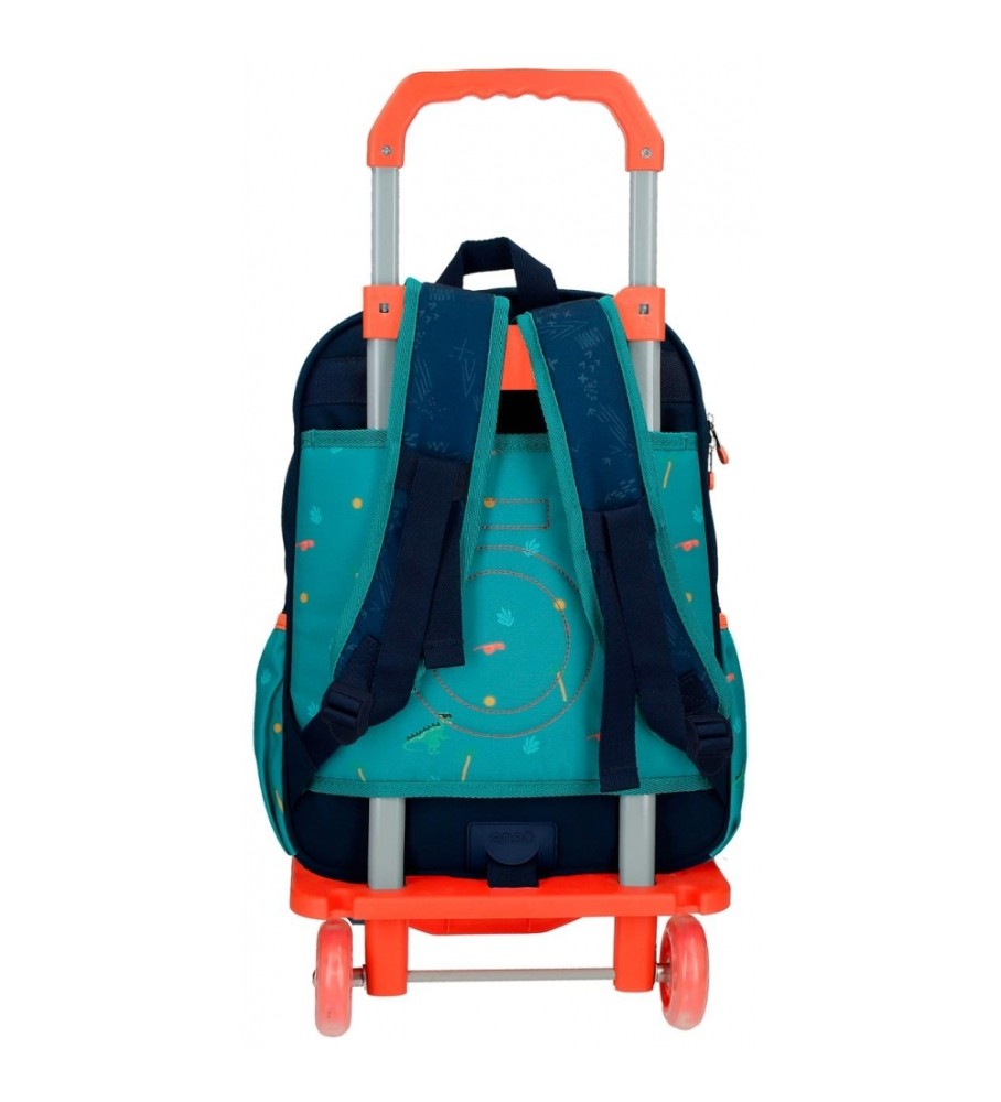 Mochila escolar Enso Enso Dino artista marinho