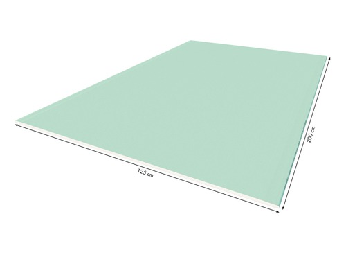 Knauf pallet gipsplaat Greenbaord GKBI 2000 x 1250 x 12,5 mm PAL = 50 stuks