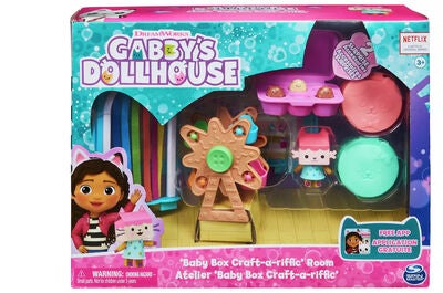 Gabby's Dollhouse Lekesett Craft-a-riffic Room