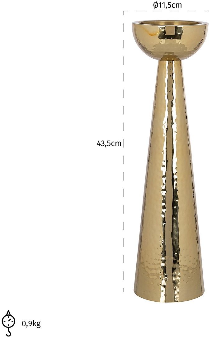 Kandelaar 211550 groot Lizz ⌀11.5  x H43.5 cm