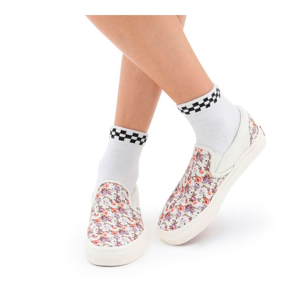 Vans CLASSIC SLIP-ON - Sneakers Femme vintage floral marshmallow