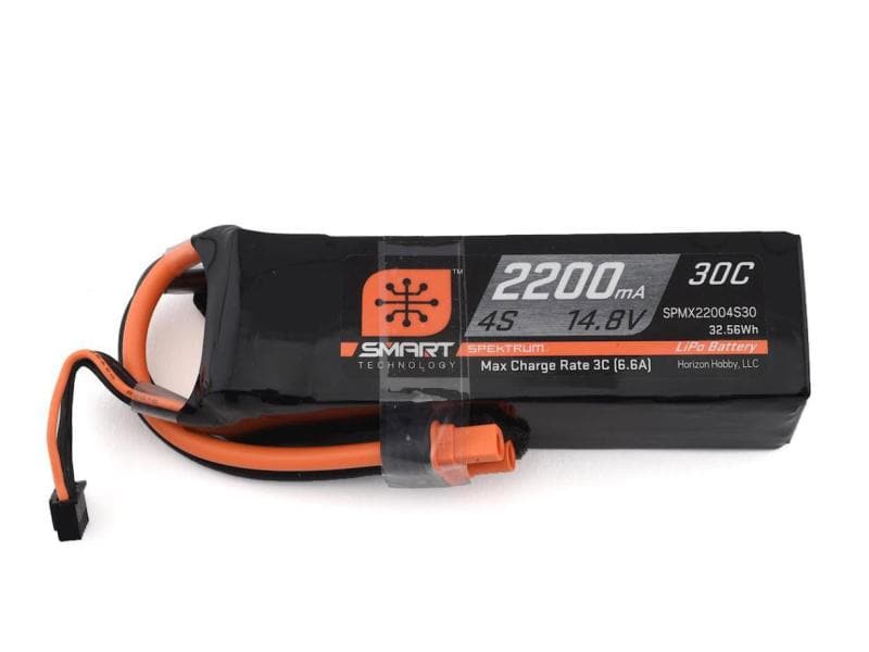 Spektrum RC-Akku LiPo 2200 mAh 14.8 V 30C Smart 4S LiPo-Akku für Flugmodelle