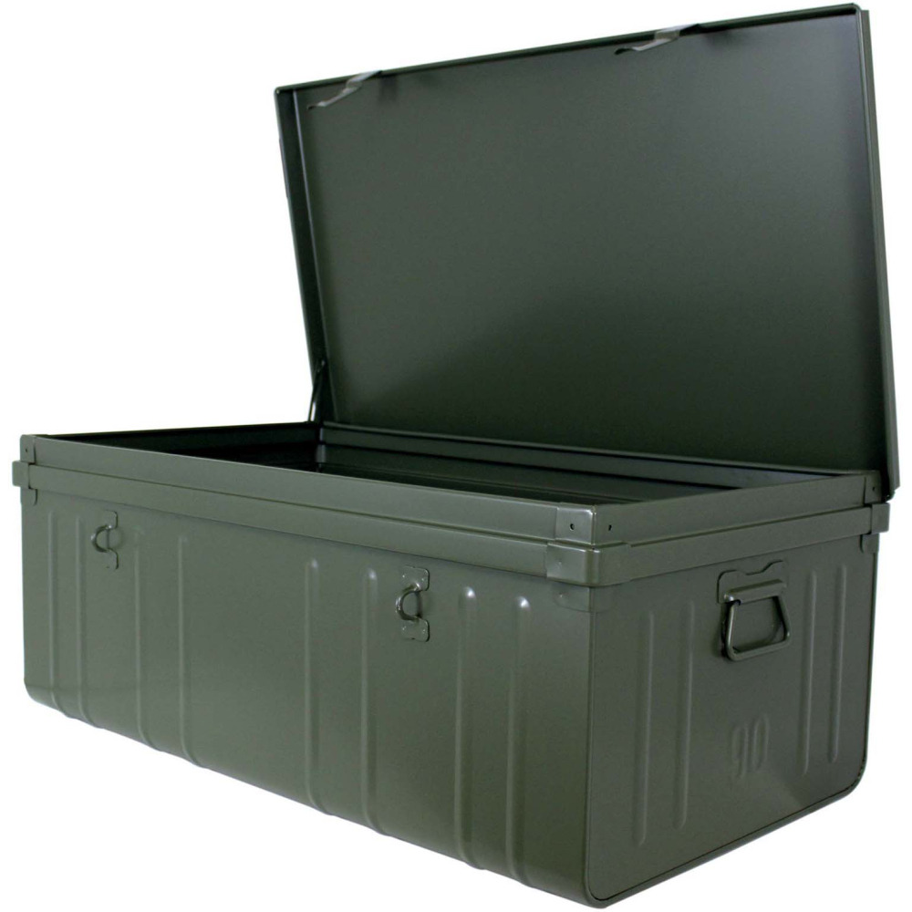 Malle habitat en acier 130 litres
