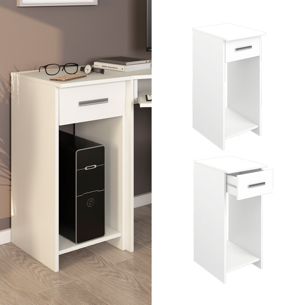 Vicco PC-Schrank Beistellschrank Schrank für Computertisch Odin Eckschreibtisch