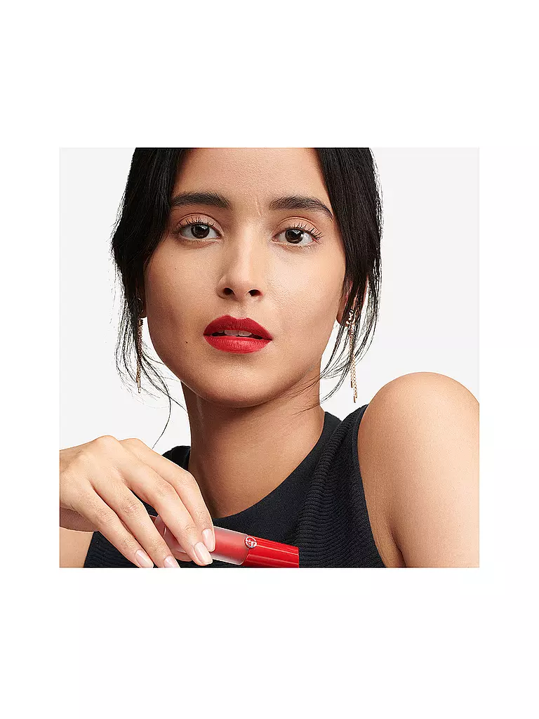 GIORGIO ARMANI COSMETICS Lippenstift - Lip Maestro Satin ( 11 Rievera Escapa )  rot