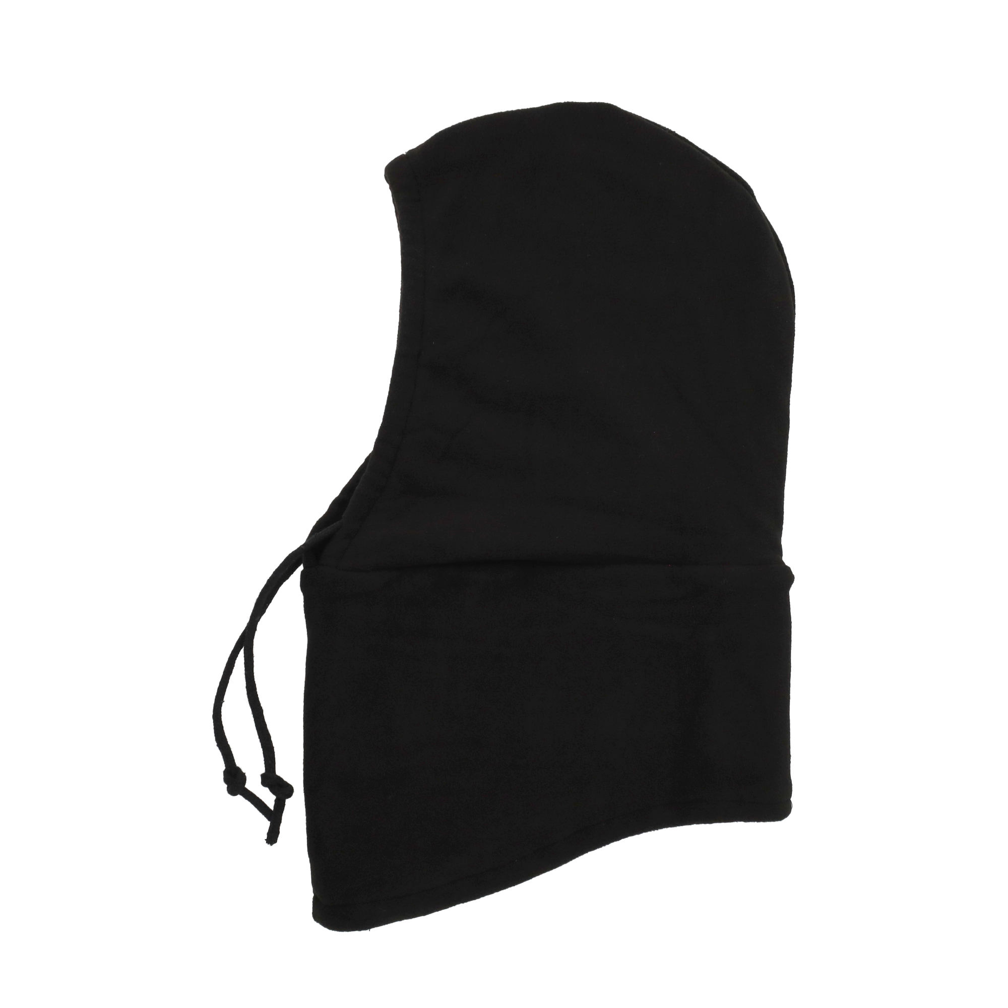 Gefütterte Fleece Ski Sturmhaube Motorrad Halstuch Kälte   UV Gesichts Schutzmaske - Schwarz