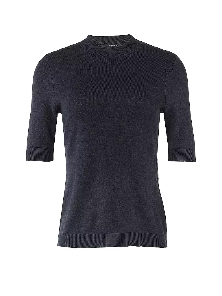 COMMA Pullover Slim Fit dunkelblau