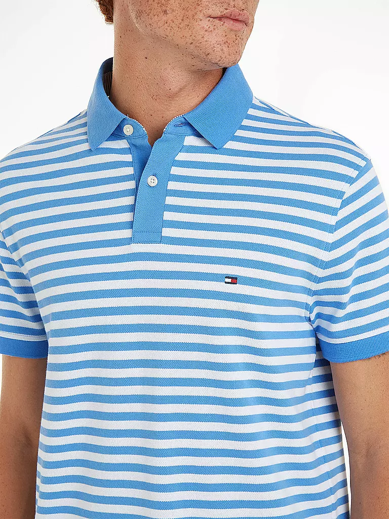 TOMMY HILFIGER Poloshirt hellblau