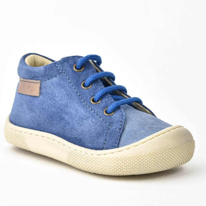 Naturino Naturino Barefoot Amur Suede Celeste Azure