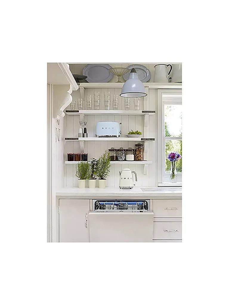 SMEG Wasserkocher 50s Retro Style 1,7l Creme KLF03CREU creme