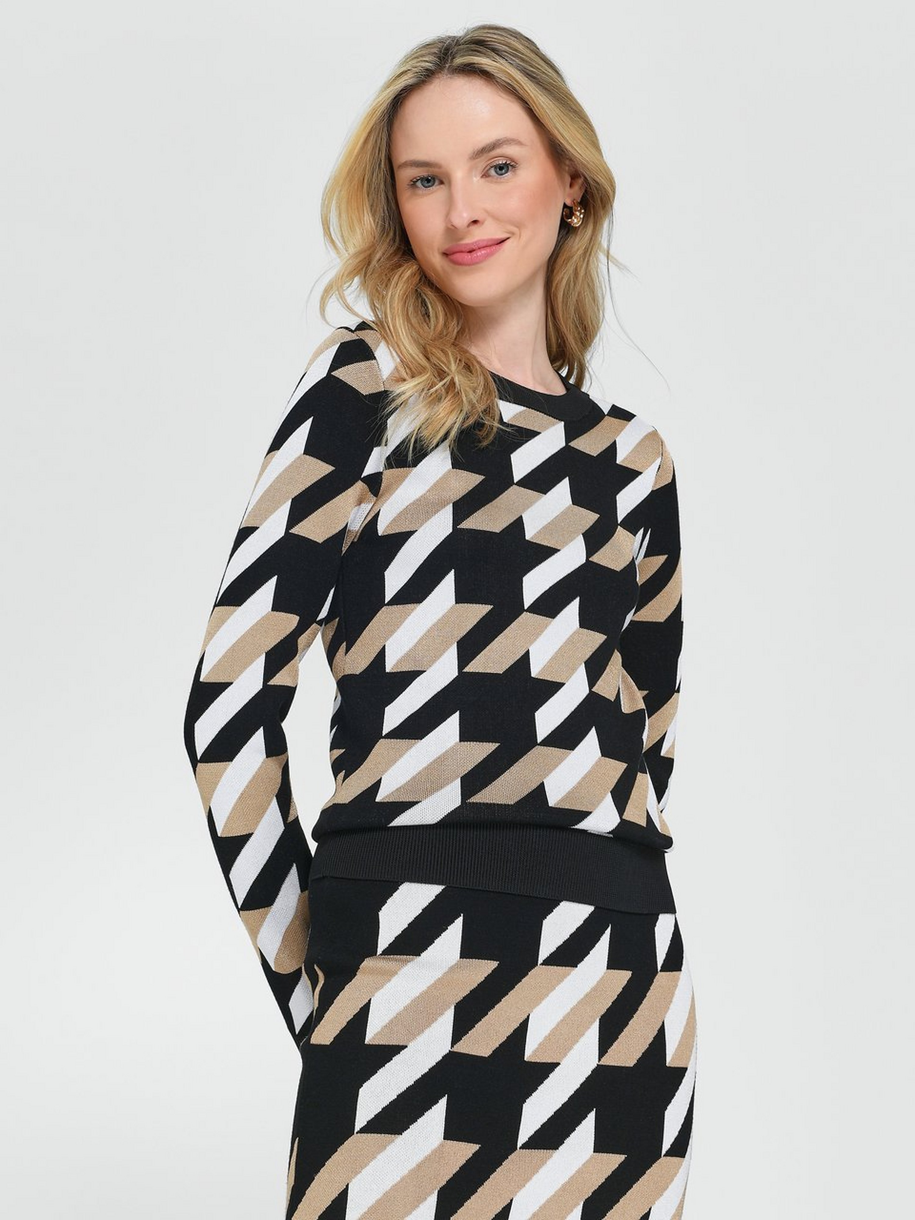 Rundhals-Pullover Furkina