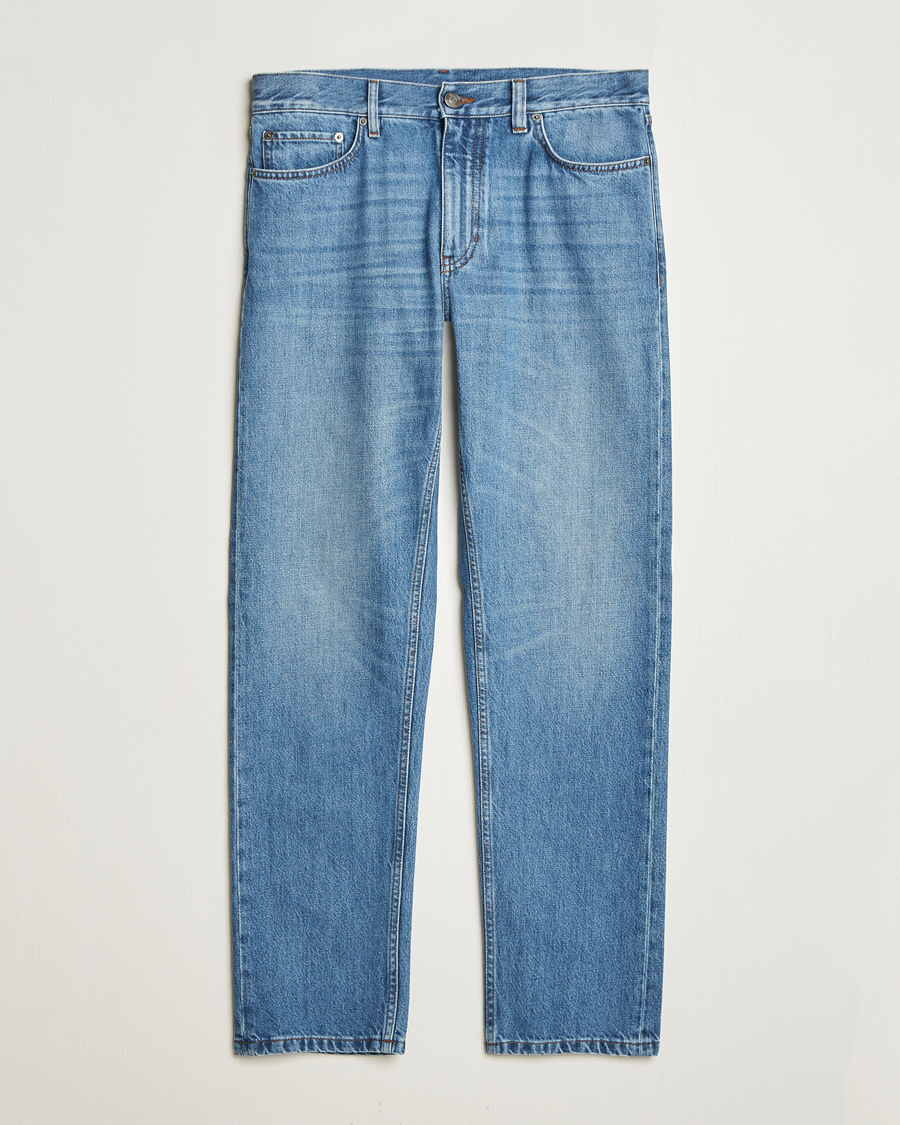 Zegna 5-Pocket Denim Jeans Medium Blue Wash