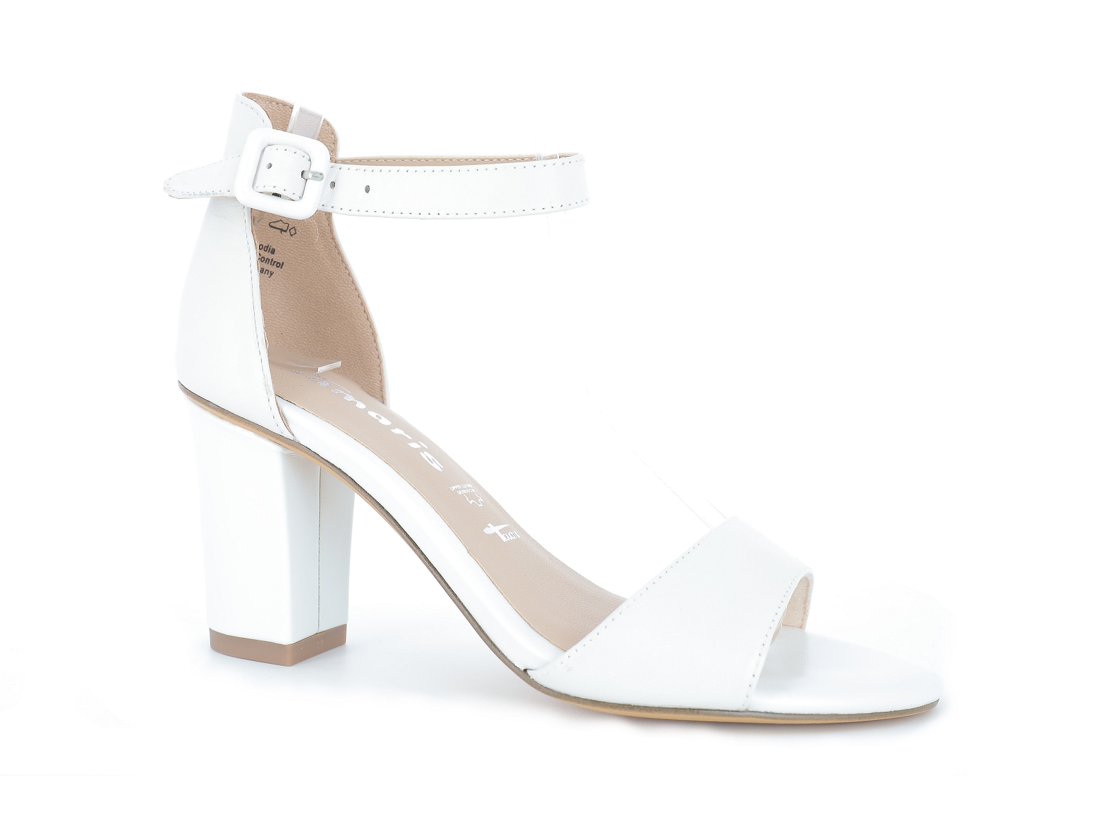 Tamaris-28326 Cuir Blanc