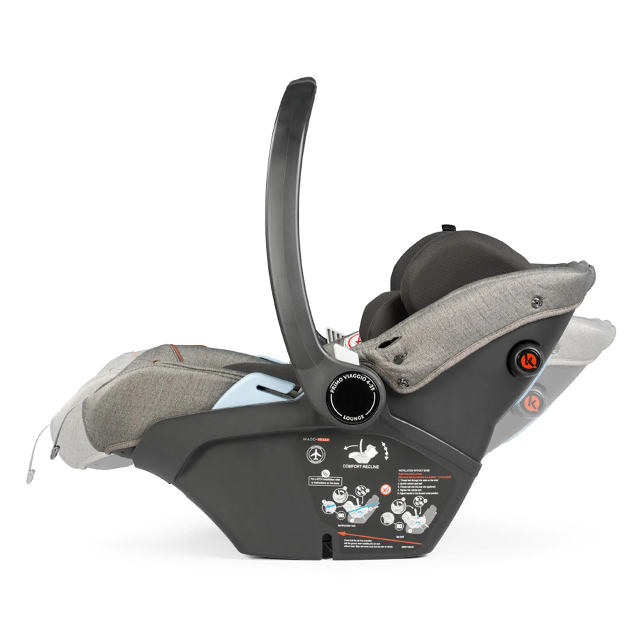 Peg Perego Siège d'Auto Primo Viaggio Lounge 4-35lb - Agio Gris