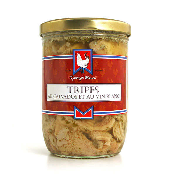 Tripes au calvados et au vin blanc