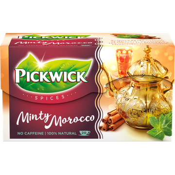 Pickwick Spices Minty Morocco Kruiden Thee 20 Stuks