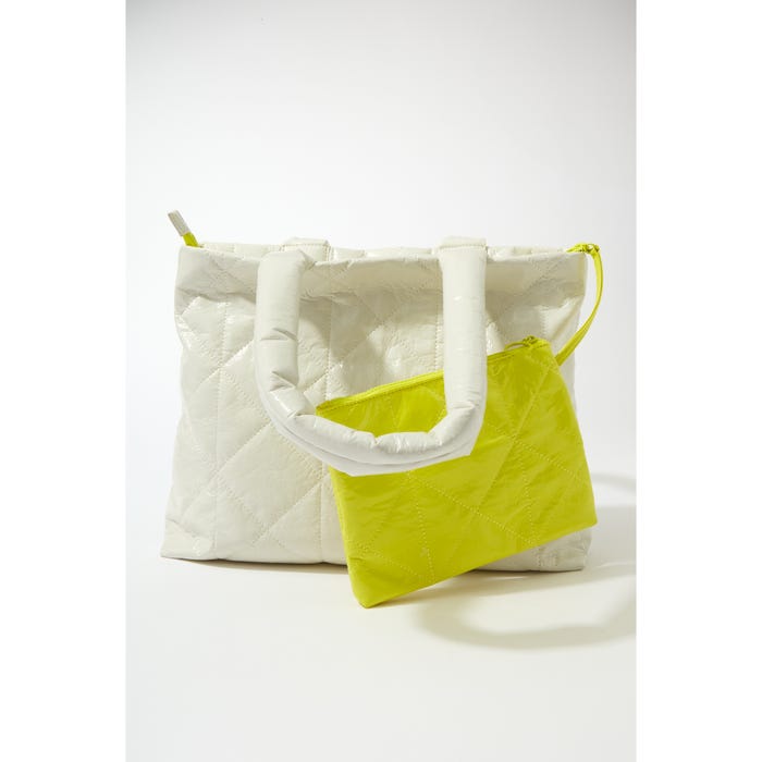 MAE-Shopper lacquer quilted - MAE