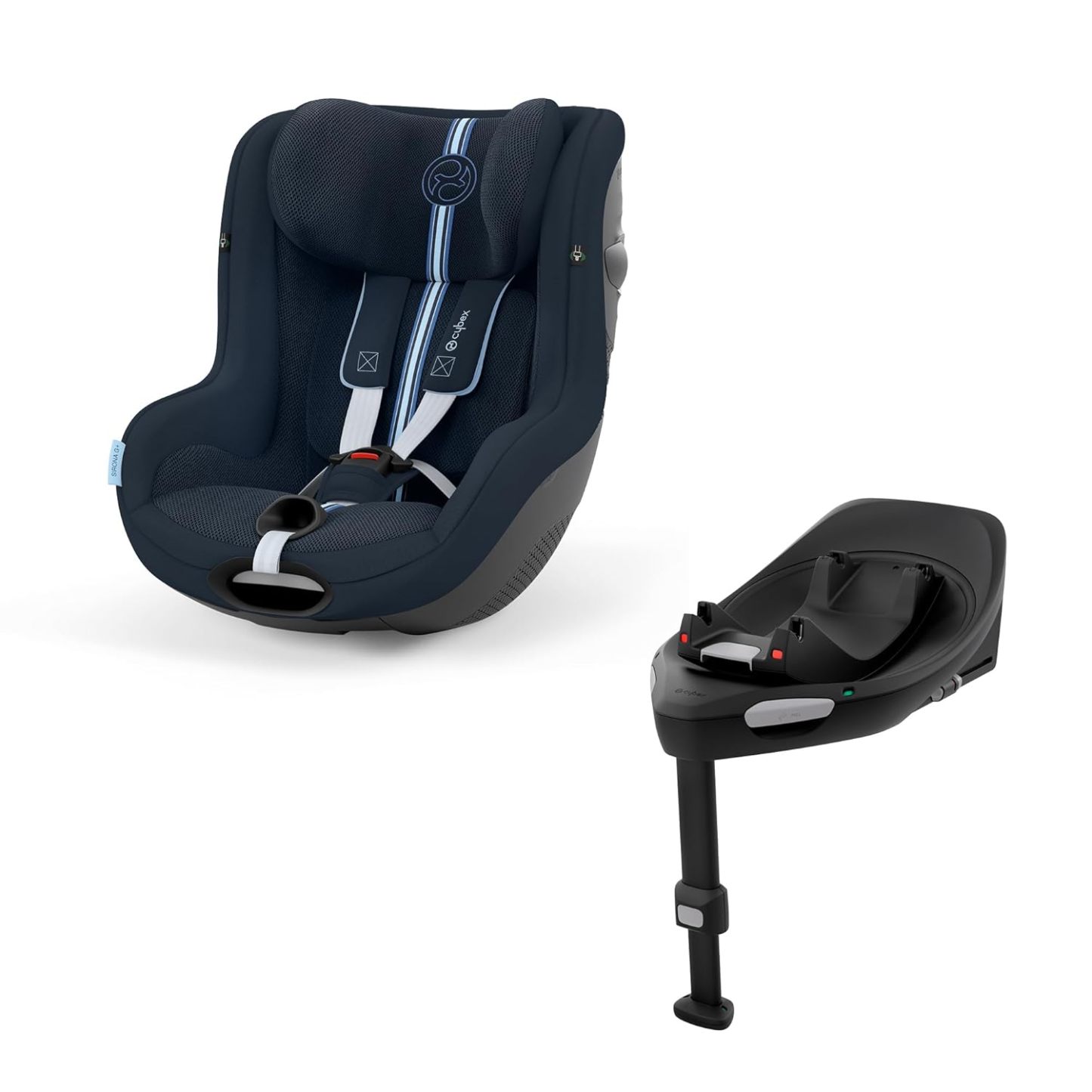 CYBEX Gold ISOFIX Basis, Base G, Für Babyschale Cloud G i-Size und Auto-Kindersitz Sirona G i-Size, Schwarz