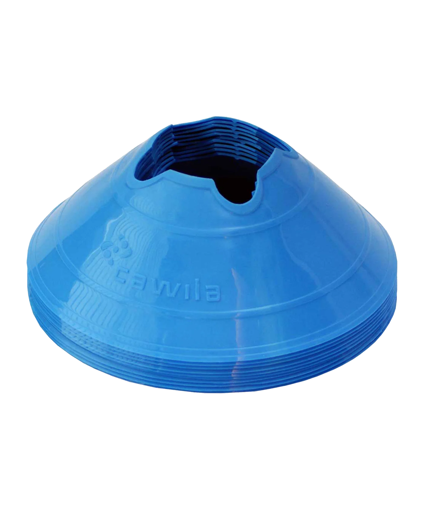 Cawila Markierungshauben M | 10er Set | Durchmesser 20cm, Höhe 6cm | skyblue