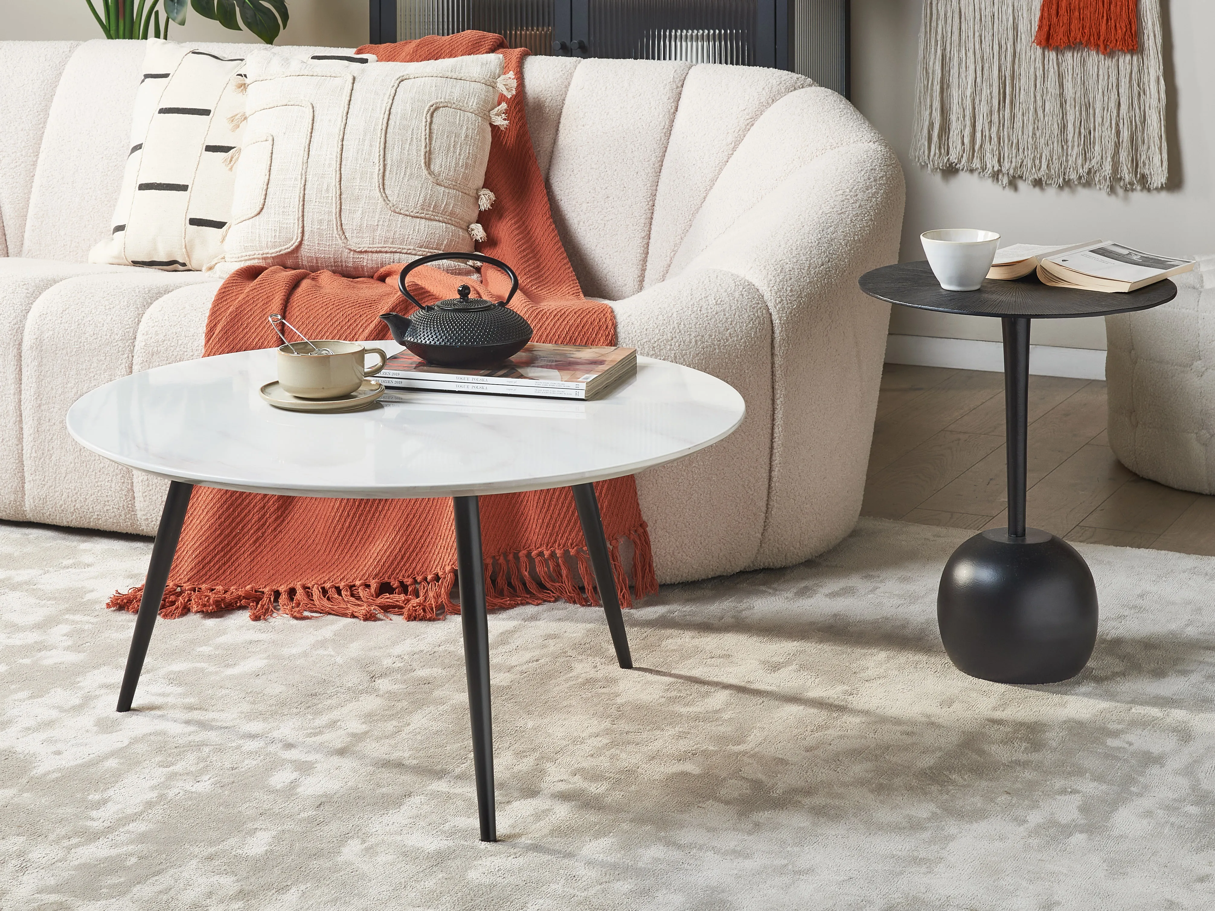 Salontafel EFFIE Wit marmer