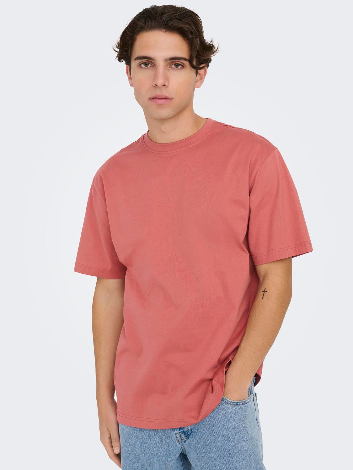 ONSFRED T-shirt Dusty Cedar