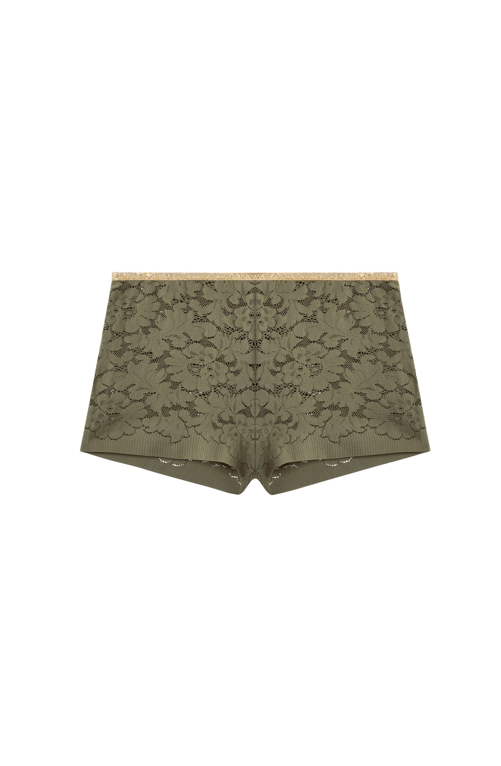 dylan Shorty lichen en dentelle et lurex Lichen