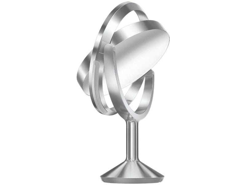 Simplehuman Kosmetikspiegel mit Sensor Trio max Silber Sensorspiegel mit Touch-Helligkeitsregelung