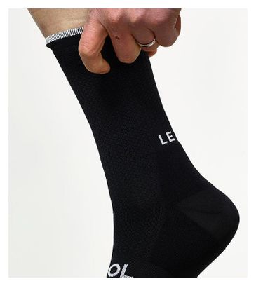 Chaussettes Le Col Noir/Blanc