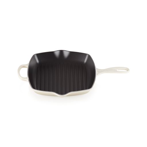 Le Creuset Kvadratisk Grillpande, Meringue, 26x26 cm