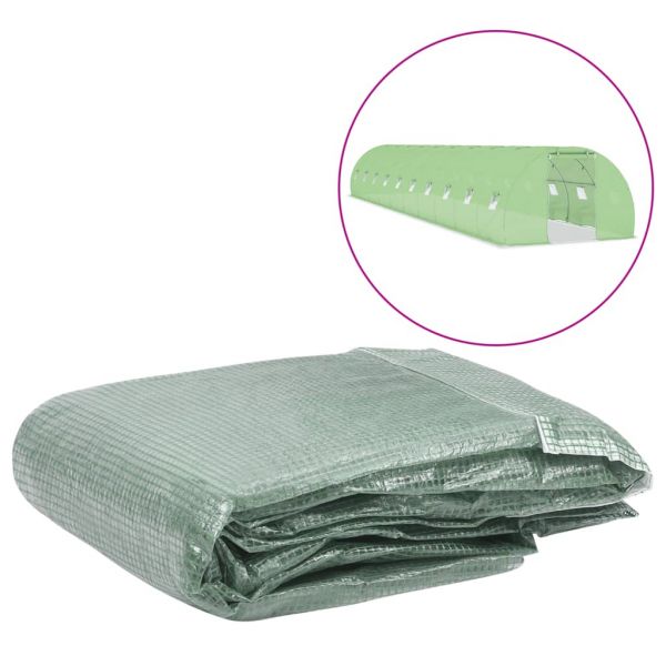 Cobertura de Substituição para Estufas 45 M² 300x1500x200cm Verde - 316440