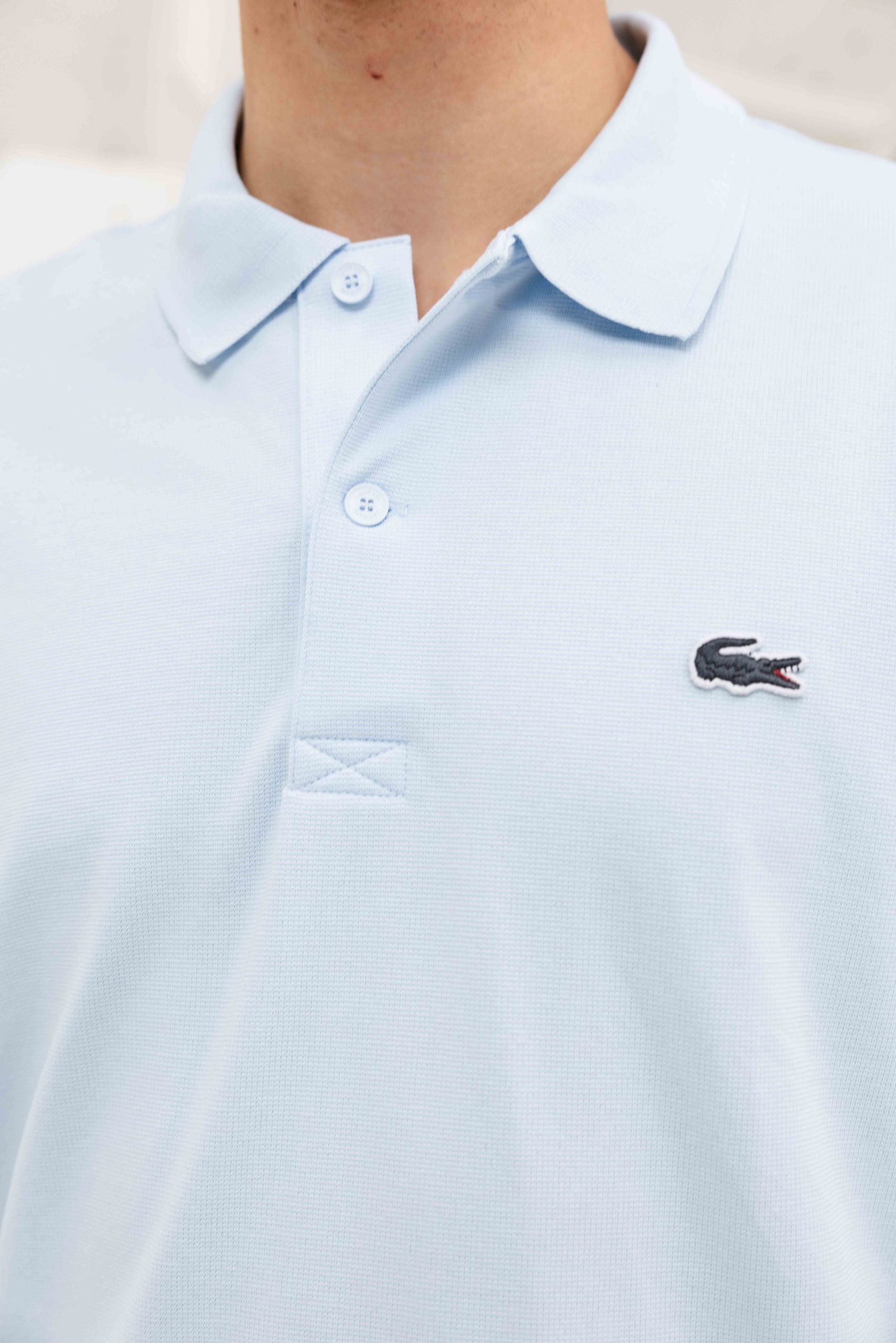 Lacoste Polo Heren Lichtblauw