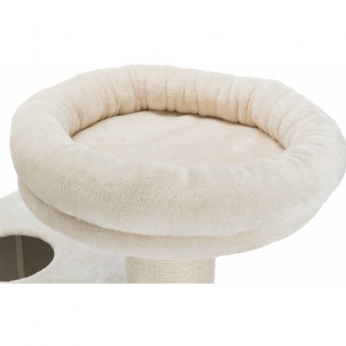 Poste arranhador para gatos cor creme