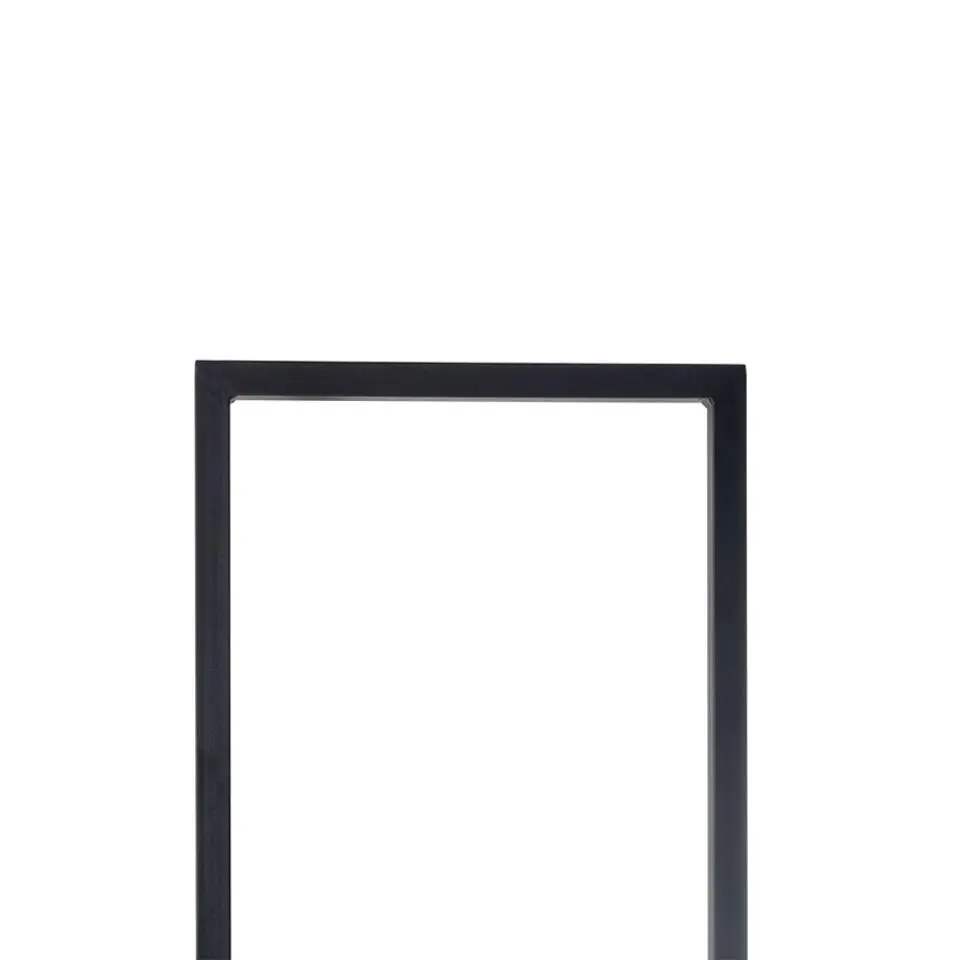 Kledingrek Zwart - Metaal - 40x30x190cm - Stella