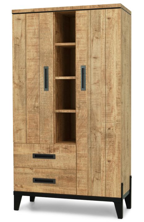 Barkast Lucania - Union B104 x D48 x H190 cm