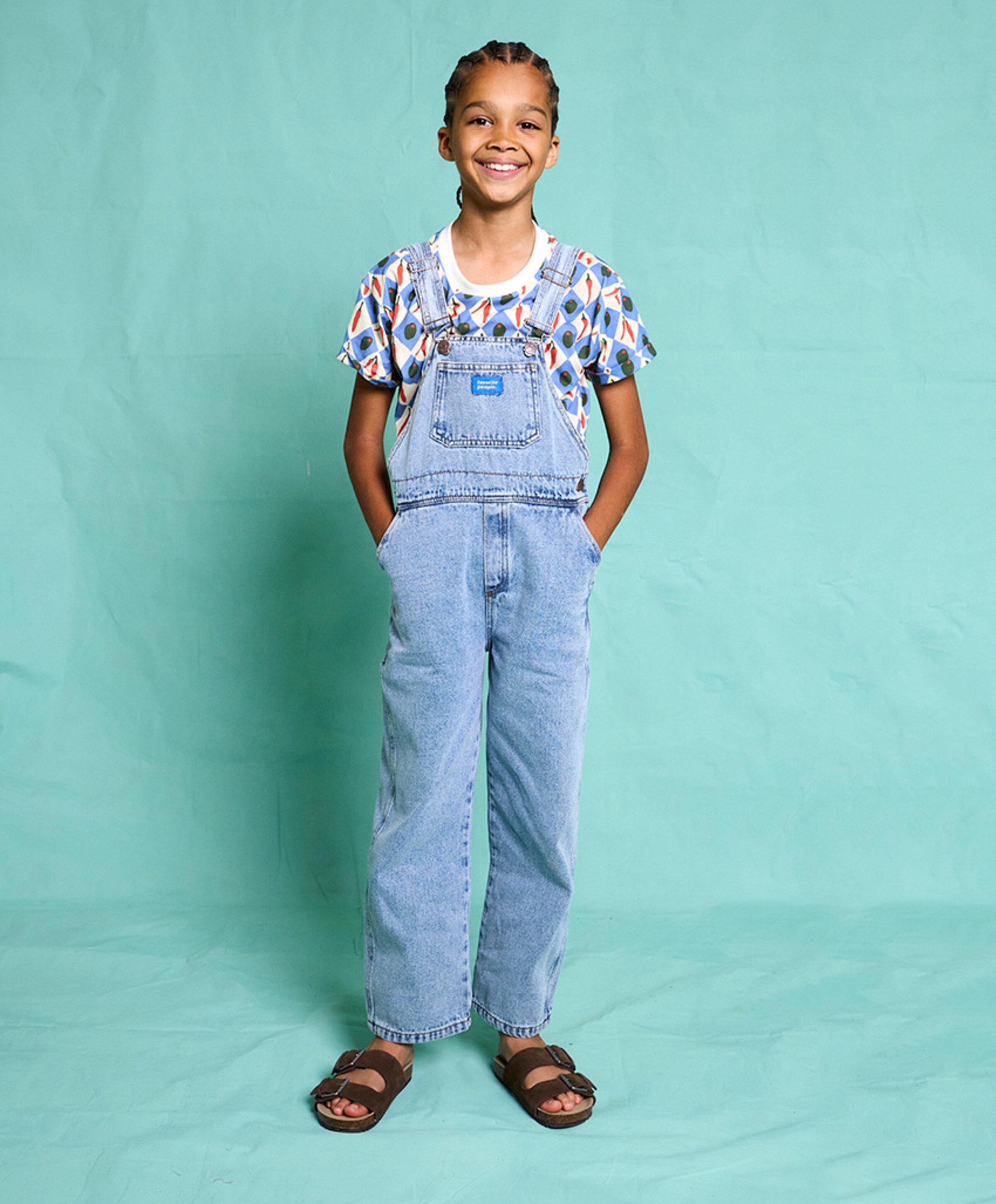 Favorite People uniseks jeans  blauw