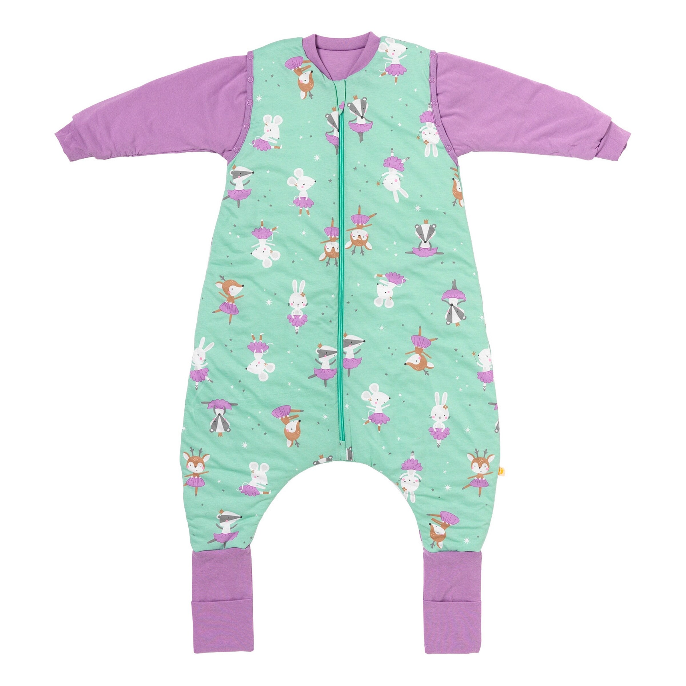 schlummersack Schlafsack mit Füßen 1.0 Tog Ballerina
