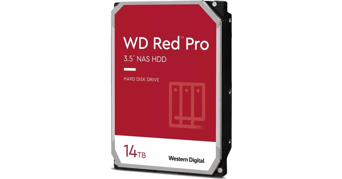 WDRed Pro 14 TB harde schijf  (SATA 600, 24/7, AF)