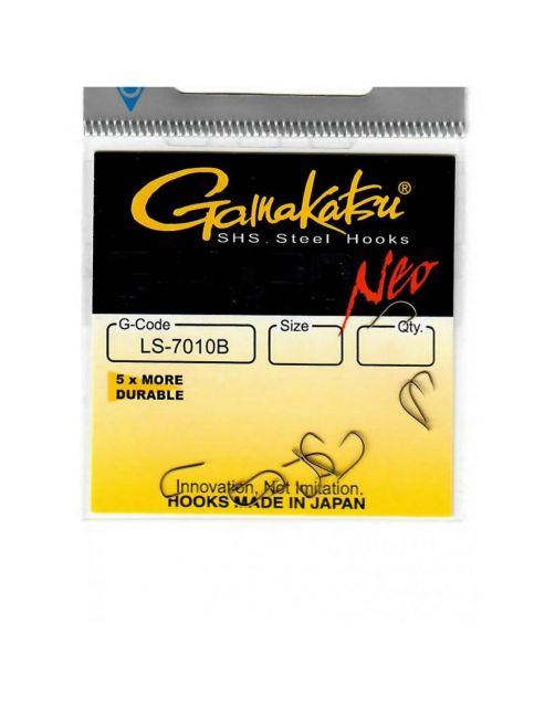 Gamakatsu Gama G-Hard Neo Ls-7010b Hooks #12 - Vishaak -